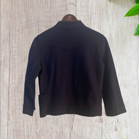 Willi Smith Navy Military Double Breasted Jacket S - Picture 2 of 4